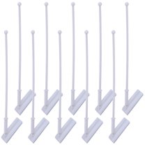 DiMaddie 12pcs Car Flag Pole Set Car Roof Flag Poles Outdoor Flag Poles Rods Plastic Flag Poles Travel Flag Poles Heavy Duty Flag Poles