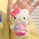 thumbnail image 2 of Sanrio Hello Kitty muñeco de peluche de dibujos animados, mochila colgante, bolsas de mensajero, modelado Kawaii, juguete de peluche esponjoso, llavero, regalo para niños Fivean unisex, 2 of 2