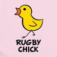 thumbnail image 2 of CafePress - Rugby Chick Infant Bodysuit - Baby Light Bodysuit, Size Newborn - 24 Months, 2 of 4