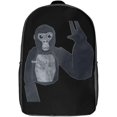 thumbnail image 1 of Gorilla Tag Casual Backpack Large Capacity Lightweight Bag Shoulder Travel Daypack Handbag 17 InchGorilla Monkey Tag, 1 of 8