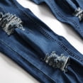 thumbnail image 4 of LSLJS Men's One-piece Ripped Suspenders Slim-fit Trousers Overalls Gifts for Men, 4 of 5
