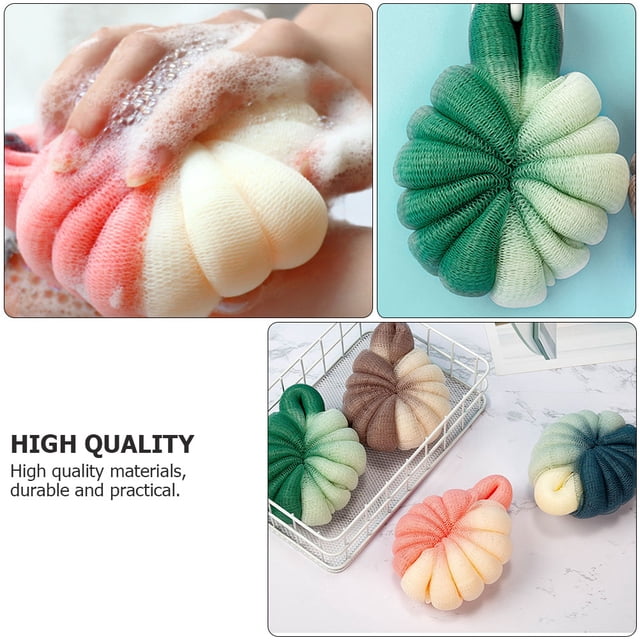 ADDHAT 2Ud De De Malla Para Ducha Con Espuma Abundante Y Material Pe Duradero