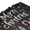 Christmas Cute snowman Fabric Shower Curtains for Bathroom 60x72In
