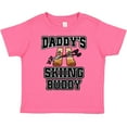 thumbnail image 3 of Inktastic Daddys Skiing Buddy Kids Skis Boys or Girls Toddler T-Shirt, 3 of 5