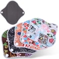 thumbnail image 1 of Almohadilla Menstrual Reutilizable Almohadillas Menstruales de Tela de Fibra de Carbón Impermeable Almohadilla Sanitaria Lavable para Mujer Almohadillas de Tela Menstrual ANGGREK Otros, 1 of 8