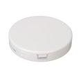 thumbnail image 2 of 3X Magnifying Compact Mirror Double Sided LED Adjustable Lighting Rechargeable Foldable Pocket Makeup Mirror White, 2 of 14