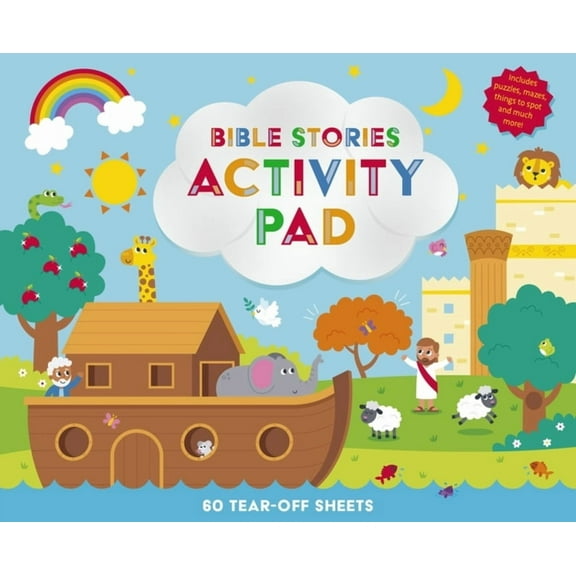 Bible Stories Activity Pad: 60 Activities for 5 Years and Under, (Paperback)