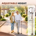 thumbnail image 5 of BeneCane Folding Cane for Men and Women, Lightweight Quad Cane for Seniors, Adjustable Aluminum Walking Cane with Self-Standing Base and Travel Bag, 5 of 7
