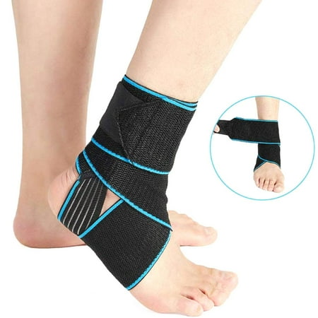 

Ankle Brace One Size Ankle Wrap Heel Brace Support for Running Basketball Football and Injury Relief