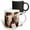 Multicolor, variant on 3drose, New Mexico, Santa Fe, Plaza, Cattle Skulls on Display - Us32 Rca0064 - Rob Casey, 11oz Two-tone Black Mug