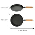 thumbnail image 2 of Miangastore Tortilla Pan for Stove Top 1Pack 7.9In Flat Bottom Design, 2 of 8