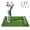 5x4ft 45mm, variant on Professional Dual Turf Golf Hitting Mat – Durable Indoor/Outdoor Training – Ball Tray, 3 Tees, 15mm Thick 50mm Base – 6x4ft 50mm
