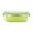Green, variant on Product category Tableware 2 - Stainless Steel Lunch Student Double Insulation Bento Rectangular Layer Lunch - Durable Construction for Everyday Use