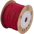 thumbnail image 2 of 100m 0.8mm Nylon Thread Cord Chinese Knotting Cord Medium Violet Red Thread Beading Thread Bead Cord for DIY Jewelry Bracelets Craft Making, 2 of 9