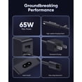 thumbnail image 6 of Tigebraver 65W Microsoft Surface Charger, Compatible with Surface Pro 3-12, Surface Laptop 1-7, Surface Book 1-2, Surface Go 1-4, Surface Laptop Go & Studio, Black, 6 of 8