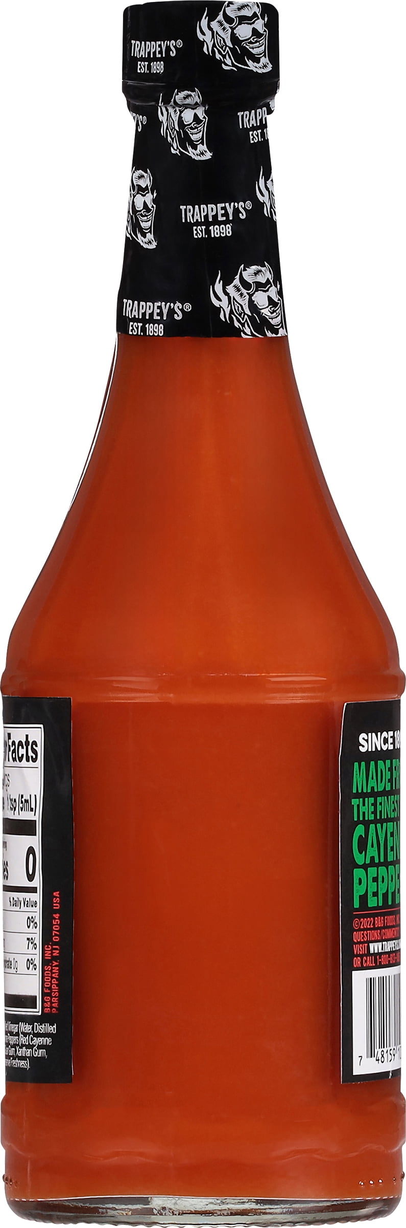 (6 pack) Trappey's Red Devil Cayenne Pepper Sauce, 12 oz Bottle