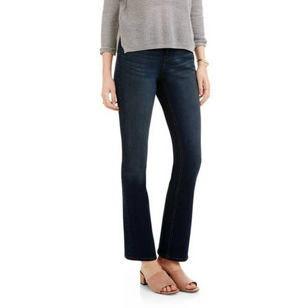 Faded Glory - Faded Glory Women's Super Stretch Bootcut Denim Available ...