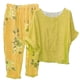 thumbnail image 1 of Conjunto de tops y pantalones de manga larga con cuello redondo y estampado para mujer Wmkox8yi  bvn2740, 1 of 8