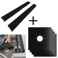 thumbnail image 2 of Housse de Brûleur de Cuisinière 4 Pcs, Doublure de Cuisinière Réutilisable, Protecteur avec 2 Interstices de Comptoir de Cuisinière, 2 of 10