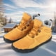 thumbnail image 1 of Botas de felpa de invierno con punta ancha, zapatos descalzos antideslizantes, zapatos de Trekking al aire libre, botas de combate impermeables para el desierto para senderismo y caminar, 1 of 9
