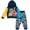 Slate blue, variant on Disney Mickey Mouse Fleece Pullover Hoodie and Jogger Pants Outfit Set Toddler to Big Kid