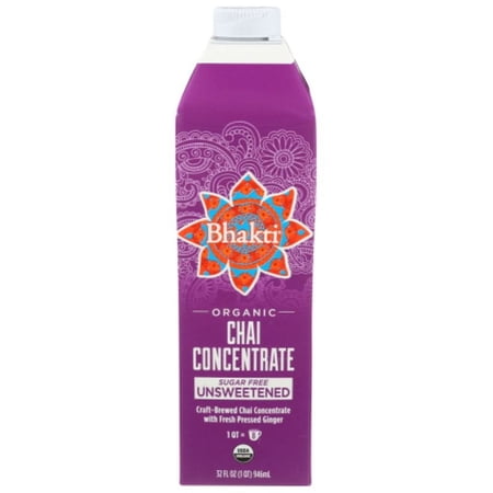 2X - Bhakti Chai Unsweetened Chai Concentrate 32 fl oz