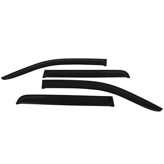 ECCPP Original Tape-on Window Deflectors, Vent Deflector, Vent Window Visors fit for 2005-2018 For Nissan Frontier Car Accessories,4pcs