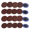 thumbnail image 3 of 40 Pcs 2''  Quick Change Discs Roll Lock Surface Conditioning R-Type Sanding Discs Assorted 60 80 120 240 Grit, 3 of 6