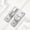 Silver, variant on 90 Degree Door Lock, Heavy Duty Slide Bolt Lock with Screws, Zinc Alloy Barn Door Lock Hardware for Cabinet, Window, Shed, Fence, Sliding Door, Interior and Outdoor Use