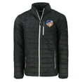 thumbnail image 2 of Men's-Cutter & Buck  Black FC Cincinnati Big & Tall Rainier PrimaLoft Eco Insulated Full-Zip Puffer Jacket, 2 of 3