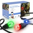 thumbnail image 2 of Feit Electric 12 Light Outdoor 24' Plug-in RGBW Color Changing Smart LED String Light, Alexa/Google, 2 of 11