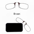 thumbnail image 2 of Ultra-Thin Portable Glasses Case for Men and Women, Legless Reading Glasses with Sticky Ph Delivery, 2 of 4