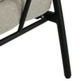 thumbnail image 6 of Aluminum Outdoor Club Chairs with Padded Cushions, Beige+Black, Set of 2, 6 of 9