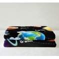 thumbnail image 3 of Universe Room Decor Throw Blanket Outer Space Blanket Galaxy Fleece Blanket, Solar System Fuzzy Blanket for Teens Galaxy Starry Sky Planet The Earth Print Sherpa Blanket 40鈥渪50", 3 of 6