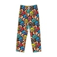 thumbnail image 4 of Daiia American Football Men's Sleep Pant with Pockets and Drawstring,Pajama Pants-X-Large, 4 of 9