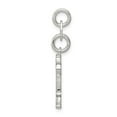 thumbnail image 2 of Diamond2Deal 925 Sterling Silver Enameled Santa's Sled Charm Pendant for Women (L- 1.19 inch, W- 0.79 inch), 2 of 6