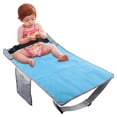 thumbnail image 2 of Repose-pieds d'Avion pour Enfants, Rallonge de Lit Portable pour Tout-Petits avec Poche de Rangement, Repose-Jambes pour Vols en Avion, Voitures, Autobus, 2 of 7