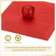 thumbnail image 4 of Envolturas de caramelo de papel de aluminio de 5x5 pulgadas, cuadradas de papel de aluminio rojo de cuadrícula fina, 100 piezas, 4 of 7