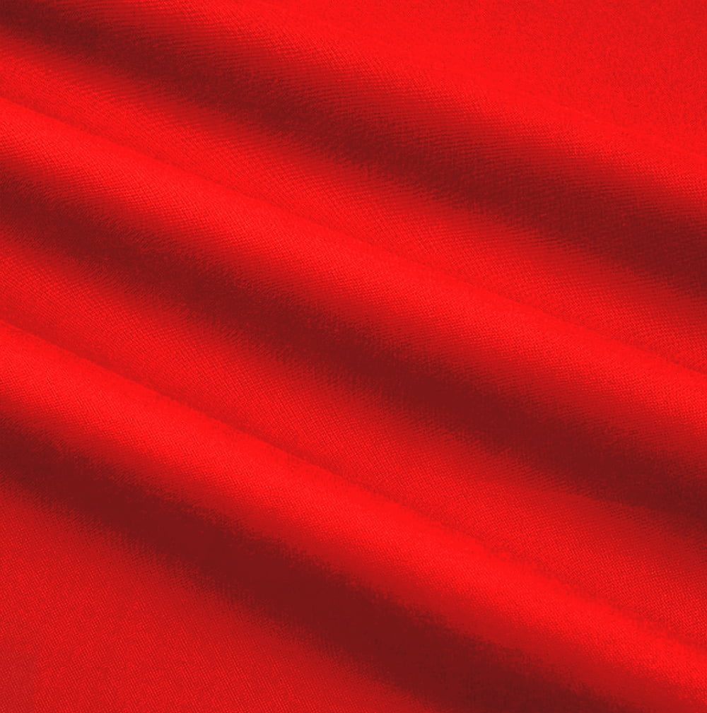 Waverly Inspirations 44" 100% Cotton Solid Print Sewing & Craft Fabric 8 yd By the Bolt, Poppy