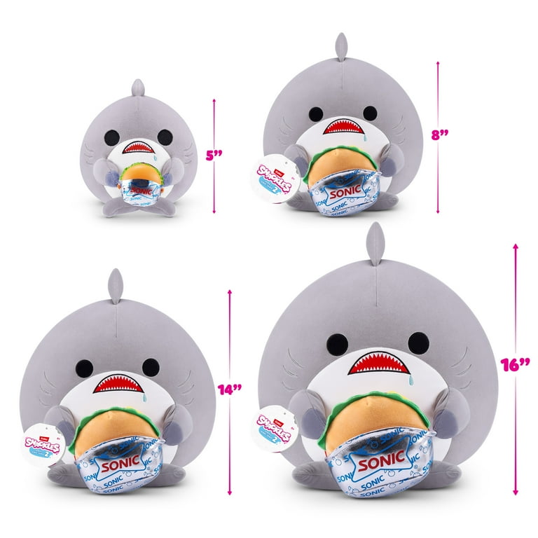 SNACKLES 14 inch Snackle (Sonic Burger) William the Shark