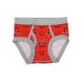 thumbnail image 5 of Firefighters and Fire Trucks Toddler Boys Cotton Briefs With Pouch (5 Pack) - 5T, 5 of 6