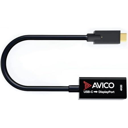 

USB-C to DisplayPort Adapter - 4K 60Hz HDR 2K 144Hz 1080P 240Hz - Active Converter for Monitors TVs PCs MacBooks Projectors