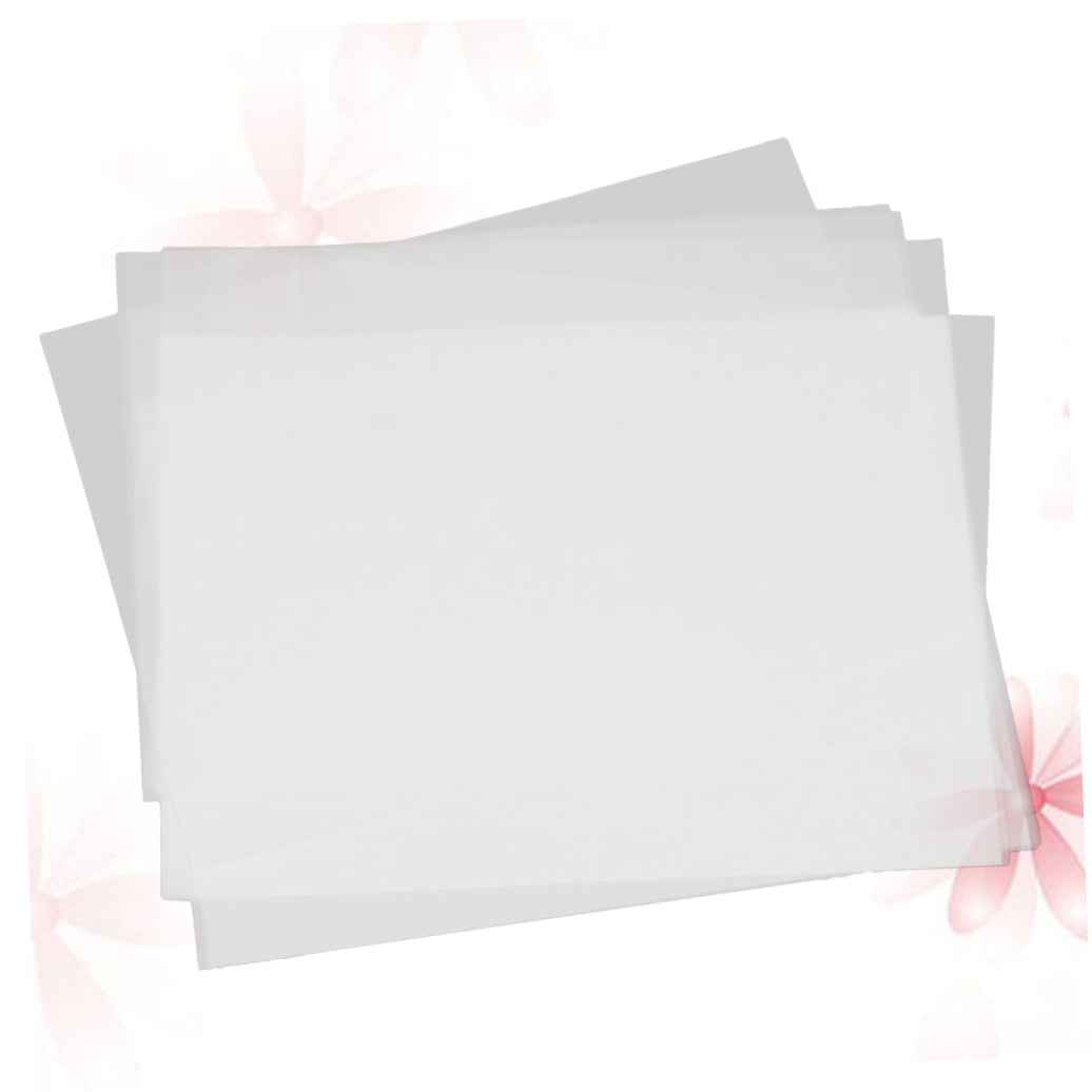 WRITWAA White Translucent Tracing Paper 100 Sheets Fade-Resistant for Art, Design, Drafting, Drawing and Craft Projects