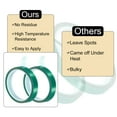 thumbnail image 4 of Uxcell Green Heat Tape, 2 Rolls 20mmx33m 108ft High Temperature Heat Resistant Tape for Sublimation, 4 of 6