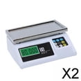 thumbnail image 1 of Juego de cocina de simulación para niños, colección de báscula electrónica en miniatura para casa de muñecas 2X 2 piezas, 1 of 9