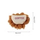 thumbnail image 4 of 1 Pc Esponja de Baño en Forma de Taza de Café para el Baño Marrón Beige, 4 of 6