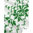 thumbnail image 3 of Diconna Robe de Noël à Manches Longues pour Femmes, Col Rond Jupe Courte Tricotée, 3 of 9