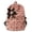 Pink, variant on HJYCHN Bookbag for Girls Ruffled Quilted Bow Ribbon Backpack Back to School Supplies for Kids Boys Backpack Black