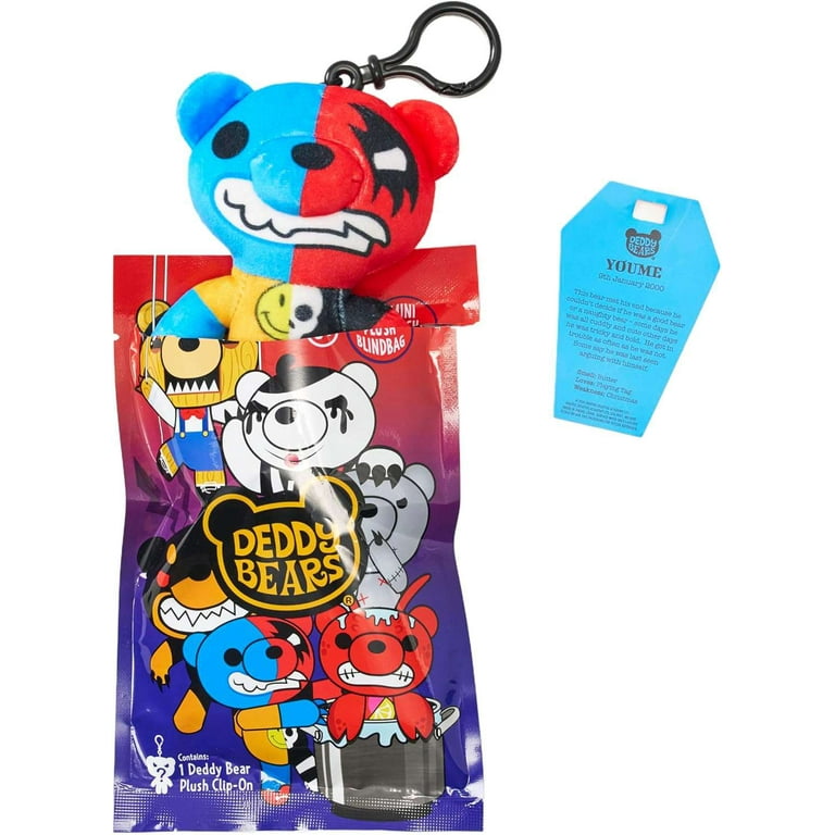 Deddy Bears Plush Clip-On Series 4 Mystery Pack (1 RANDOM Figure