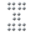 thumbnail image 2 of Kearding 4 unids/set perillas de armario resistentes y duraderas para manijas de puertas de armario de larga duración perillas de gabinete gris Type2 NO2, 2 of 6